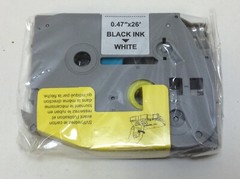 Blue Summit Supplies Brother TZe-231 P-Touch Compatible 1/2″ Label Tape 4CT