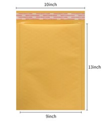 100-9×12 Kraft Brown Self Seal Catalog Envelopes with Peel Mailing 28lb