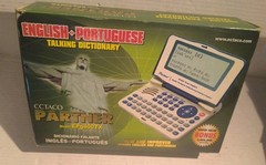 Ectaco Partner Portuguese Talking Dictionary w/CD Epg400TX TESTED FREE SHIPPING
