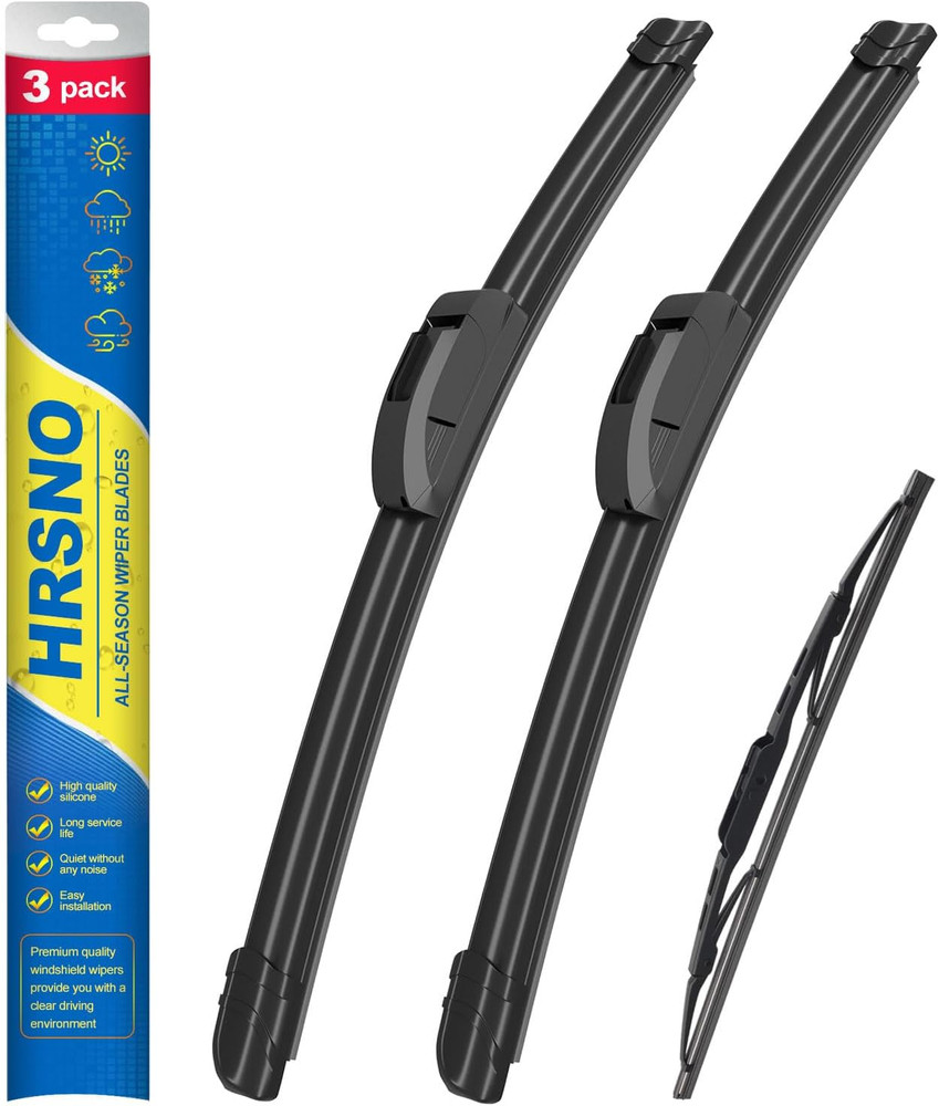 HRSNO Wiper Blade Set for Ford Explorer 1995–2001 (18″+18″+13″), 3-Pack