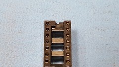 (14 PCs) IC SOCKET , 16 PIN , CAMBION, DIP , THROUGH_HOLE, Kynar Film Protected
