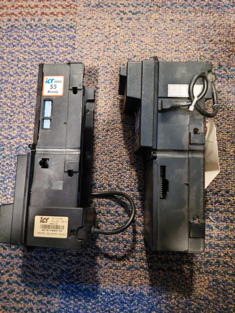 2 ICT Bill Acceptor Model S6-25F0P-USD4-11 As Is