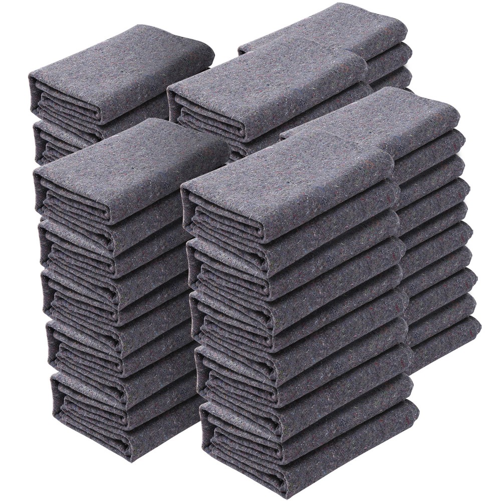 VEVOR 24 Pack Moving Blankets 72″ x 54″ Shipping Furniture Pads 21 lbs/dz