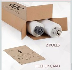GBC Thermal Laminating Film Rolls Ultima 65 EZLoad Nap I 1.5 mil 25″x 500 4-Pack