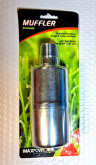 Maxpower Precision Parts .75in. Cylinder Muffler 334133
