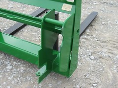 48″ 5,500 Pound Heavy Duty Pallet Fork Attachment Fits John Deere 600 700 Series