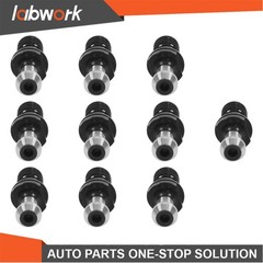 Labwork 10 Pcs BT30 Pull Stud 45° M12 Retention Knob for CNC Milling Holder