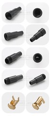 10/25/50/100 Set 5x20mm 6x30mm Inline Glass Fuse Holder With Terminal And Spring