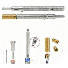 Titanium Dental locator Attachment abutment for Zimmer TSV Inter Hex 3.5/4.5mm