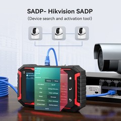 NOYAFA NF-IPC725 CCTV IP Camera Tester 5.5″ Touch Screen PoE Cable Analyzer