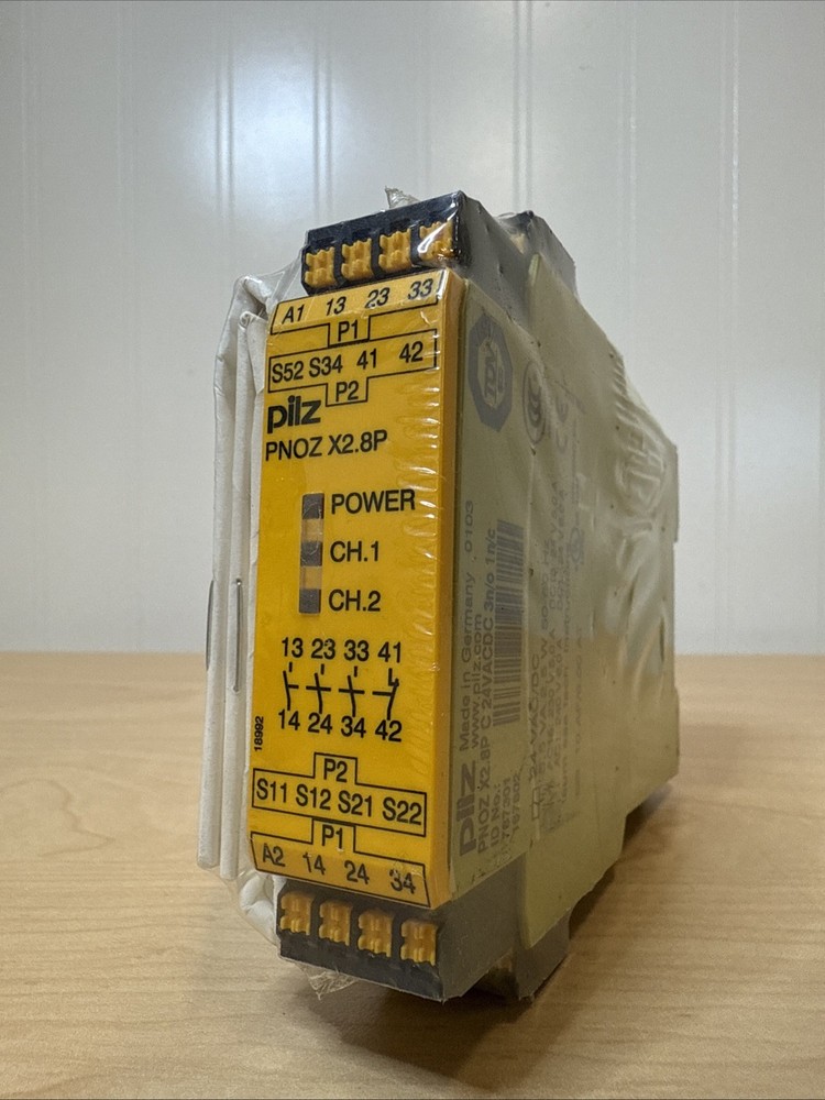 NEW! PILZ 787301 PNOZ X2.8P C Safety Relay