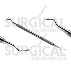 3 Spoon Excavator Double Ended Restorative Stainless Steel Dental Instruments