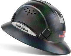 Vented Full Brim Hard Hat: Adjustable Safety Helmet for Men & Women – Stylish…