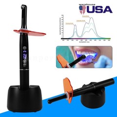 Dentist Dental LED Curing Light Lamp Wireless Cordless Resin Cure 5W 2000mW/cm²