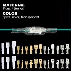 1000X Assortment Male Female Spade Crimp Terminal Electrical Wire Connectors Kit