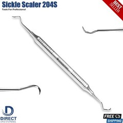 3Pcs 204S Dental Scalers – Save 20% vs Single! – Autoclavable Periodontal Tool