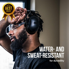 3M Worktunes Connect Bluetooth Hearing Protection Earmuffs 26dB Noise Reduction