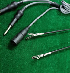 2pc Laparoscopic Bipolar Fenestrated 5mmx330mm with Cable Reusable Instruments