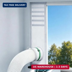 LOVIGA Portable Air Conditioner Window Vent Kit, 100% Sealing Portable AC Window