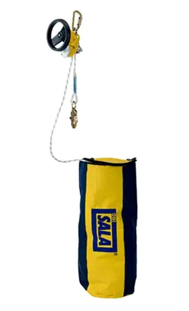 3M DBI-SALA Rollgliss R550 Rescue and Descent Device 350ft With Carry Bag