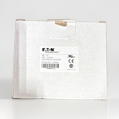 Eaton D1RAA 5-Pin Relay Socket DIN Rail Mount Screw Terminals 16 AWG Gray #44/7