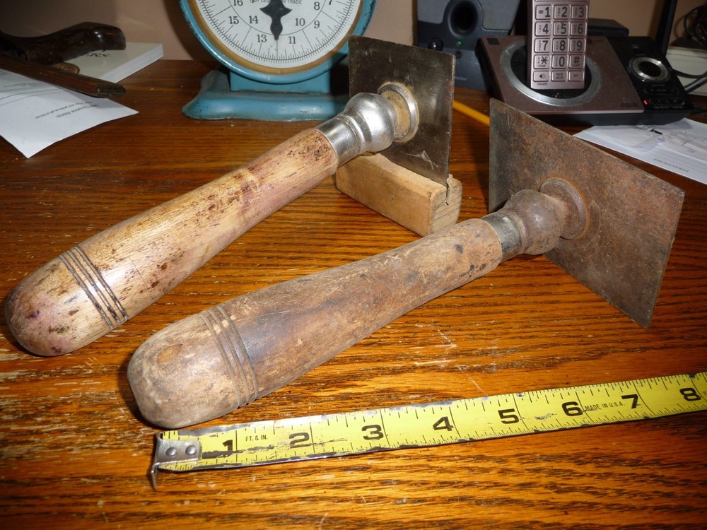 The L.S. Starrett Co.2 Vintage Pivot Head Wood Scrapers Tool Made In USA
