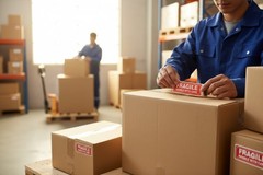 1000 Labels – 1×3 Fragile Handle with Care Label Shipping Adhesive Stickers