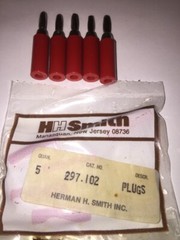 HH SMITH NO. 297-102 Red Pugs Brand New Pack Of 5