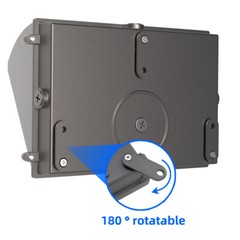 Commercial 125W LED WALL PACK Lights DUSK TO DAWN Outdoor Area Security Lighting