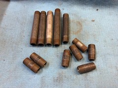 PIPE NIPPLE ASSORTED LENGTHS 3/8″ NPT (LOT OF 12)