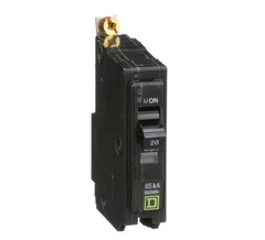 Box of 10 Square D QHB120 Circuit Breaker 20A 1-Pole 120/240V 65kA
