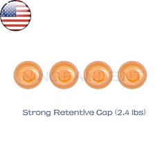 US Dental Overdenture Abutment Retention Cap Locator male processing Inserts Set