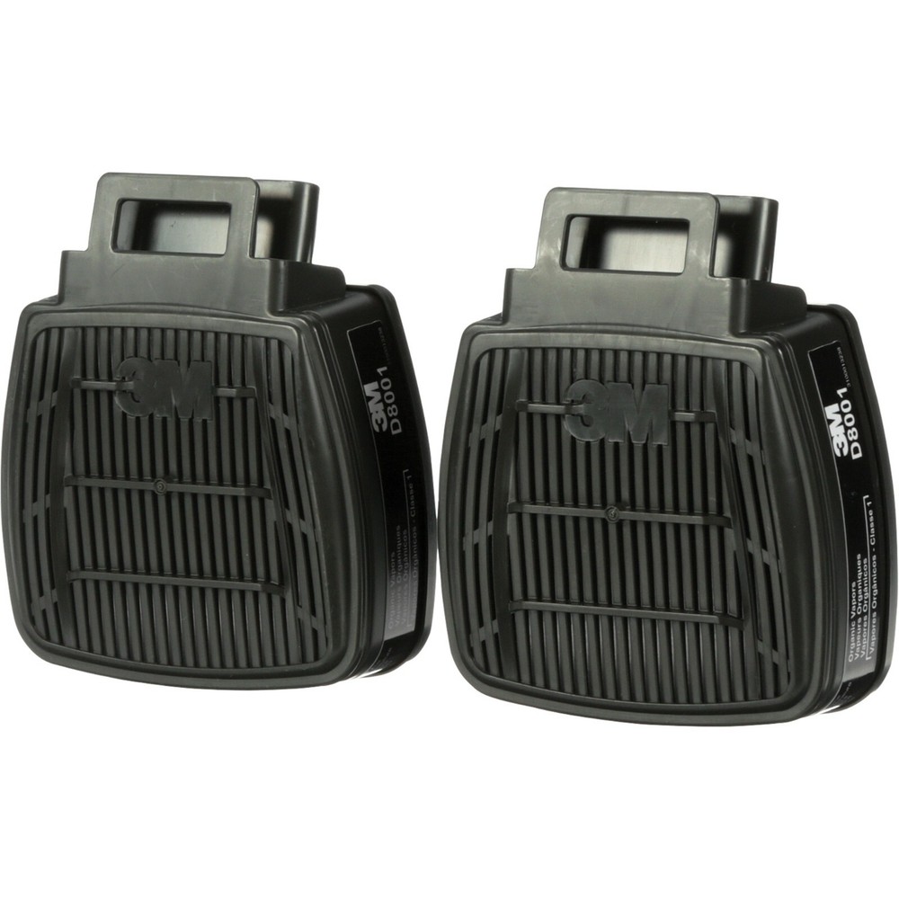 3M D8001 Secure Click Organic Vapor Cartridge, 1 Package Of 2 Cartridges 07/2026