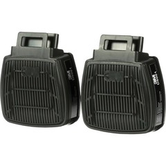 3M D8001 Secure Click Organic Vapor Cartridge, 1 Package Of 2 Cartridges 07/2026