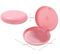 2 Pack s,Solid Orthodontic Pink