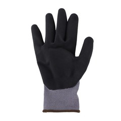 Safety Work Gloves MicroFoam Nitrile Coated Foam Gloves L-Size/6 Pairs
