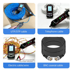 NF-918S Network Cable Tester with 6 Wavelength Optical Power Meter, Cable Toner