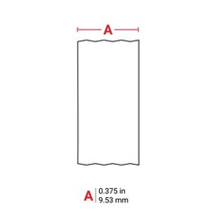 Brady M21-375-595-BL BMP21 Tape B- 595 Indoor/Outdoor Vinyl Film Size: 3/8″ x