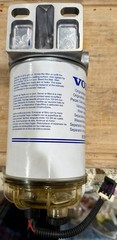 OEM Volvo 8159975 Diesel Engine Water Separator Fuel Filter w/ Sensor