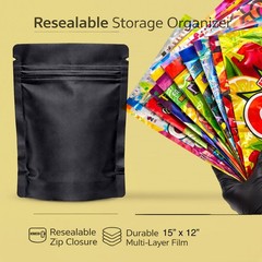 12 Pack Extra Large (12” x 15”) Retail Packaging Pouches