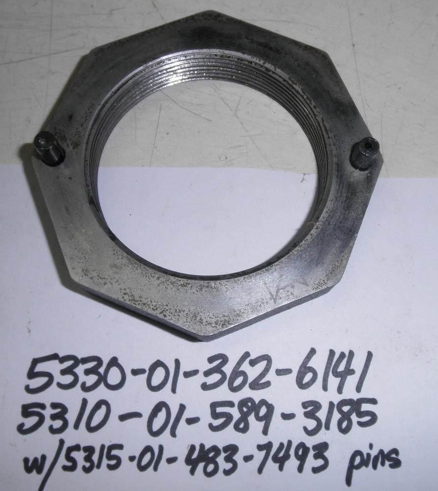 5330-01-362-6141 Nut A1227X1480 Navistar 5310-01-589-3185 FMTV TACOM 5315-01-…