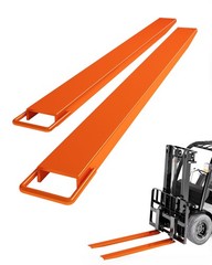 84″ Heavy Duty Steel Forklift Fork Extensions 4600LBS 4.5″ Width 1 Pair
