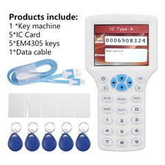 3.2 Inch Full Color Screen Handheld RFID NFC Copier Reader Smart Display USB