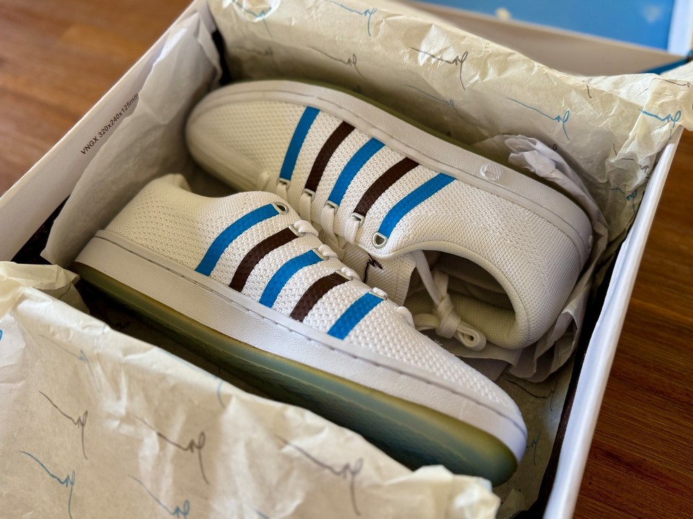 NEW K-Swiss Men’s GARY VEE CLASSIC 88 Clouds & Dirt Casual Tennis Shoes SIZE 9.5
