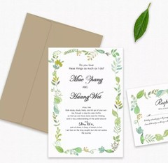 49 Pack Brown Kraft Paper Invitation 5.25”x7.25” Envelopes Greeting Card Photo