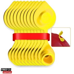 10pcs Gas Can Vents For Plastic Gas Cans – Yellow Plastic Can Vent Caps, Gas …