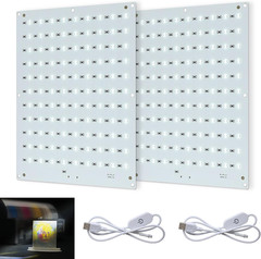 2PCS CMYK Lithophane LED Backlight Board Kit Compatible with Bambu Lab A1/A1 Min