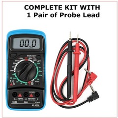 Digital Multimeter AC DC Voltmeter Ammeter Ohmmeter Volt Tester Meter XL830L
