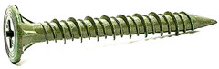 Cement Fiber Backer Board Screw Hi-Lo Phillips Wafer Head #8x 2-1/4 Ruspert 2000