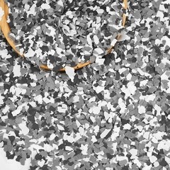 Versatile Epoxy Flakes for Garage Floor – Black, White, Grey